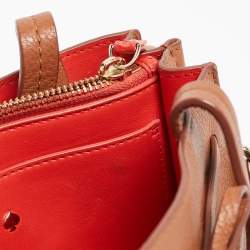 Kate Spade Brown Leather Mini Hayes Street Isobel Tote
