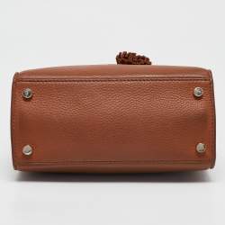 Kate Spade Brown Leather Mini Hayes Street Isobel Tote