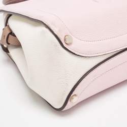 Pre Owned Kate Spade Tricolor Leather Knott Satchel