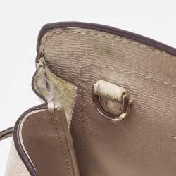 Pre Owned Kate Spade Tricolor Leather Knott Satchel