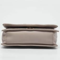 Pre Owned Kate Spade Light Mauve Quilted Leather Emerson Place Vivenna Shoulder Bag