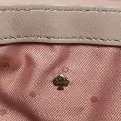 Pre Owned Kate Spade Light Mauve Quilted Leather Emerson Place Vivenna Shoulder Bag