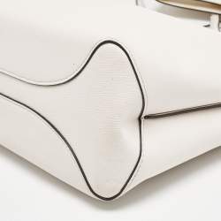 Kate Spade Off White Leather Aldy Tote