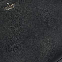 Pre Owned Kate Spade Black Saffiano Leather Cameron Street Zip Crossbody Bag
