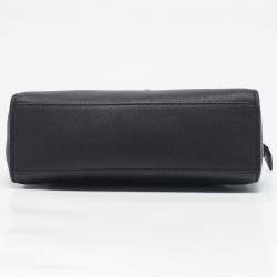 Pre Owned Kate Spade Black Saffiano Leather Cameron Street Zip Crossbody Bag