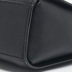Pre Owned Kate Spade Black Saffiano Leather Cameron Street Zip Crossbody Bag