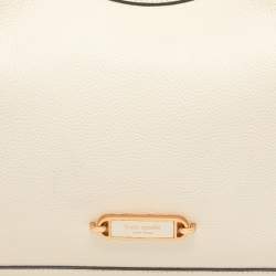Pre Owned Kate Spade White Leather Gramercy Hobo