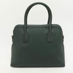 Kate Spade Green Leather Dome Satchel