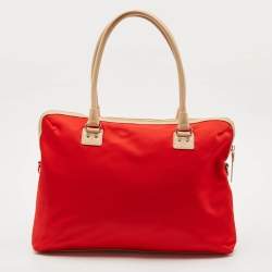 Kate Spade Red Nylon Kennedy Park Calista Laptop Bag