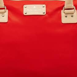 Kate Spade Red Nylon Kennedy Park Calista Laptop Bag