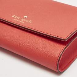Kate Spade Red Leather Cedar Street Cami Crossbody Bag