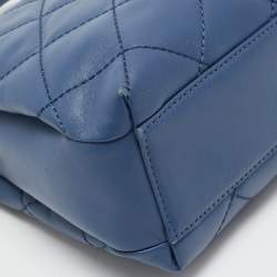 Kate Spade Blue Quilted Leather Emerson Place Phoebe Shoulder Bag