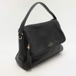 Pre Owned Kate Spade Black Leather Chester Street Shoulder Bag