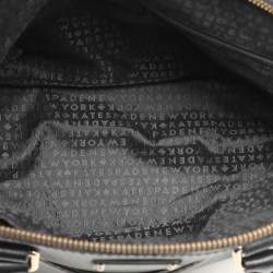 Kate Spade Black Leather Dome Satchel