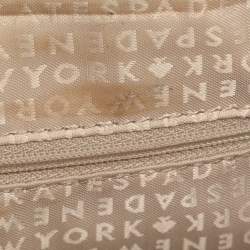 Kate Spade Beige Leather Satchel