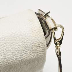 Kate Spade White Leather Holden Street Leslie Satchel