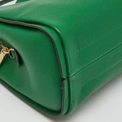 Pre Owned Kate Spade Green Leather Medium Knott Tote