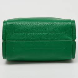 Pre Owned Kate Spade Green Leather Medium Knott Tote