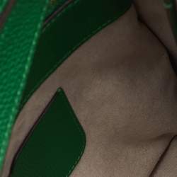 Pre Owned Kate Spade Green Leather Medium Knott Tote