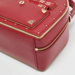 Pre Owned Kate Spade Red Leather Yours Truly Mailbox Top Handle Bag