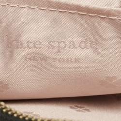 Kate Spade Black Quilted Leather Mini Polly Backpack