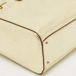 Kate Spade Gold Leather Quinn Wellesley Tote
