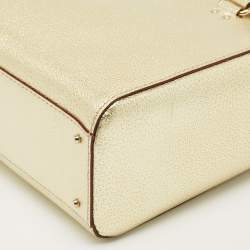 Kate Spade Gold Leather Quinn Wellesley Tote