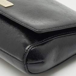 Pre Owned Kate Spade Black Patent Leather Greer Crossbody Bag