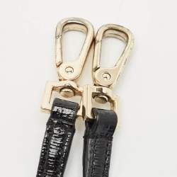 Pre Owned Kate Spade Black Patent Leather Greer Crossbody Bag