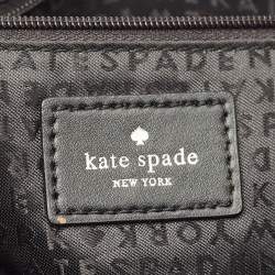 Pre Owned Kate Spade Black Patent Leather Greer Crossbody Bag