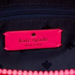 Pre Owned Kate Spade Neon Pink Nylon Dorien Fanny Pack Belt Bag