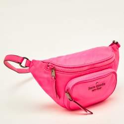 Pre Owned Kate Spade Neon Pink Nylon Dorien Fanny Pack Belt Bag