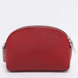 Pre Owned Kate Spade Red Leather Cameron Street Hilli Crossbody Bag