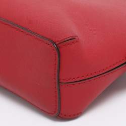 Pre Owned Kate Spade Red Leather Cameron Street Hilli Crossbody Bag