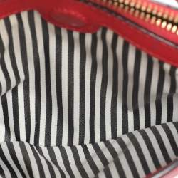 Pre Owned Kate Spade Red Leather Cameron Street Hilli Crossbody Bag