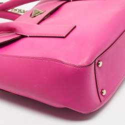 Pre Owned Kate Spade Fuchsia Leather New Bond Street Florence Satchel