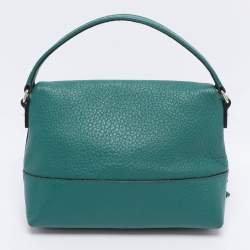 Pre Owned Kate Spade Green Leather Shoulder Bag
