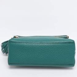 Pre Owned Kate Spade Green Leather Shoulder Bag