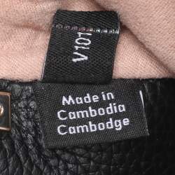 Pre Owned Kate Spade Black Leather Mini Knot Top Handle Crossbody Bag