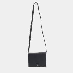 Pre Owned Kate Spade Black Leather Cameron Street Dody Crossbody Bag