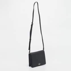 Pre Owned Kate Spade Black Leather Cameron Street Dody Crossbody Bag