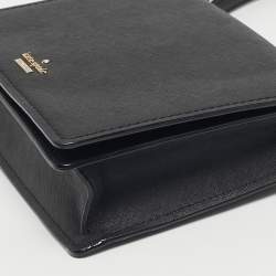 Pre Owned Kate Spade Black Leather Cameron Street Dody Crossbody Bag