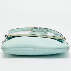 Pre Owned Kate Spade Light Green Leather Cobble Hill Clarke Crossbody Bag