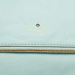 Pre Owned Kate Spade Light Green Leather Cobble Hill Clarke Crossbody Bag