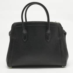 Pre Owned Kate Spade Black Leather Knott Satchel