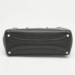 Pre Owned Kate Spade Black Leather Knott Satchel