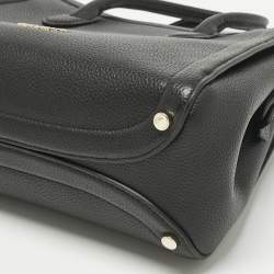 Pre Owned Kate Spade Black Leather Knott Satchel