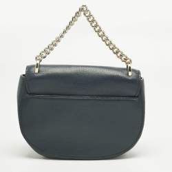 Pre Owned Kate Spade Navy Blue Leather Greenwood Place Rita Crossbody Bag