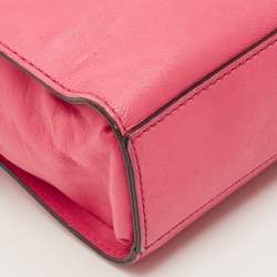 Pre Owned Kate Spade Beacon Court Angelica Fuchsia Leather Crossbody Bag