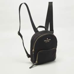Pre Owned Kate Spade Black Nylon Watson Lane Hartley Backpack